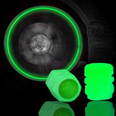 2 PCs । Universal Luminous Tire Valve Cap । CN-20